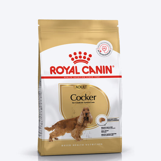 Royal Canin Cocker Adult Dry Dog Food - Heads Up For Tails