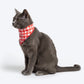 HUFT Jingle Hearts Scarf For Pets - Red & White - Heads Up For Tails