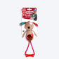 GiGwi Friendz Dog Plush Toy - Dog (with TPR Johnny Stick) - Heads Up For Tails