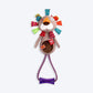 GiGwi Plush Friendz Dog Toy - Lion (with TPR Johnny Stick) - Heads Up For Tails