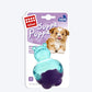 GiGwi Suppa Puppa Dog Toy - Hippo - Blue/Purple - Heads Up For Tails