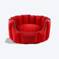 HUFT Personalised Cosy Puppy/Cat Bed - Red - Heads Up For Tails