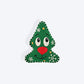 HUFT Goofy Xmas Tree Dog Collar Insert (Green) - Heads Up For Tails