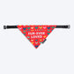 HUFT Fur-ever Loved Printed Dog Bandana - Red_06