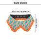 HUFT Bloomburst Printed Scarf For Cat & Puppy - Multicolor_06