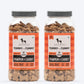 HUFT Yummy In My Tummy Pumpkin & Carrot Gluten-Free Dog Biscuits, Vegetarian Treats 100% Human-Grade Ingredients - Heads Up For Tails