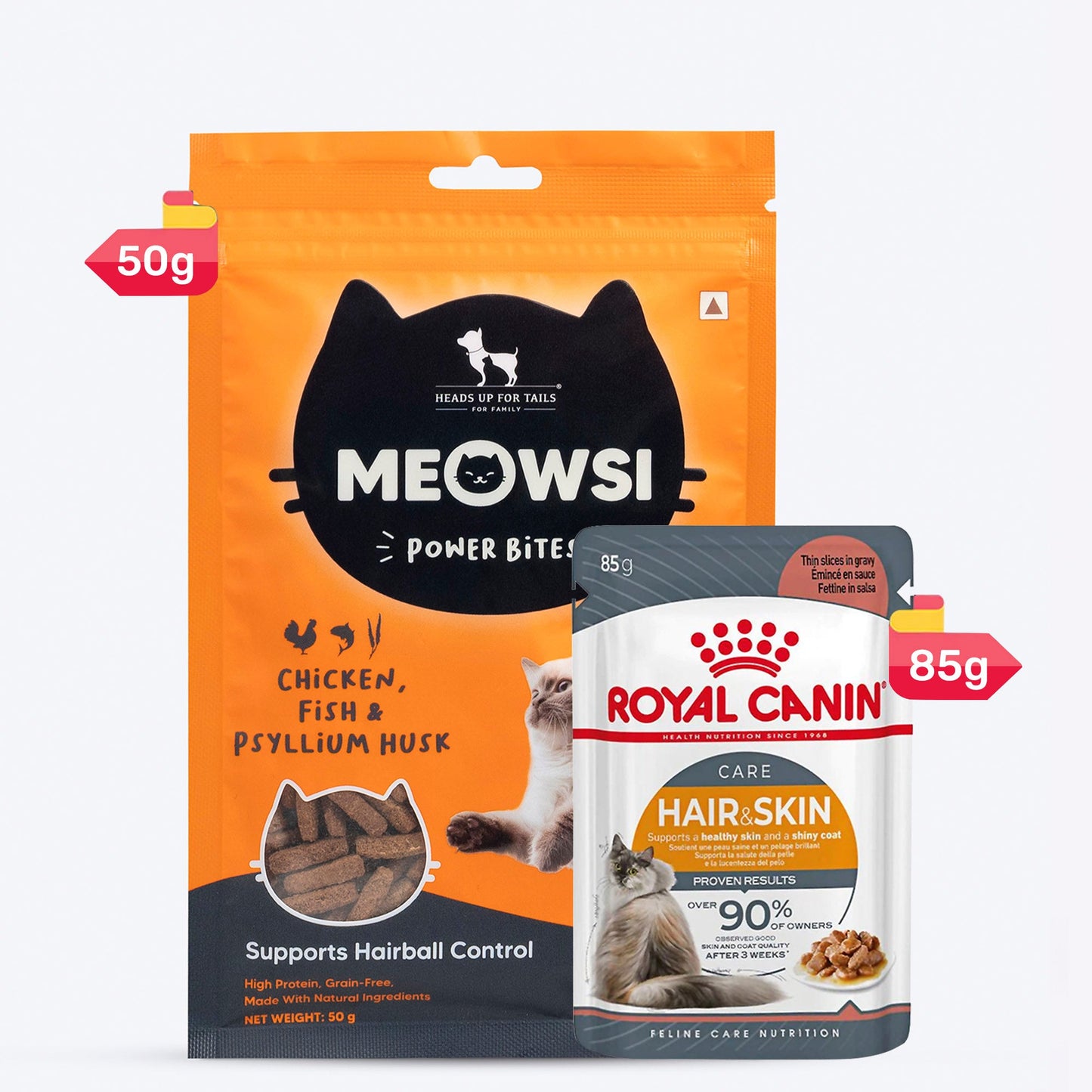 Royal Canin Hair & Skin Care In Gravy Adult Cat Wet Food - 85 g