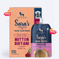Sara's Wholesome Mutton Biryani Wet Dog Food Human-Grade