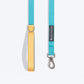 HUFT Dichromatic Leash For Dog - Turquoise & Yellow - Heads Up For Tails