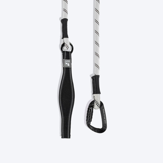 HUFT Rope Leash With Carabiner For Dog - Grey - 1.2 m - Heads Up For Tails