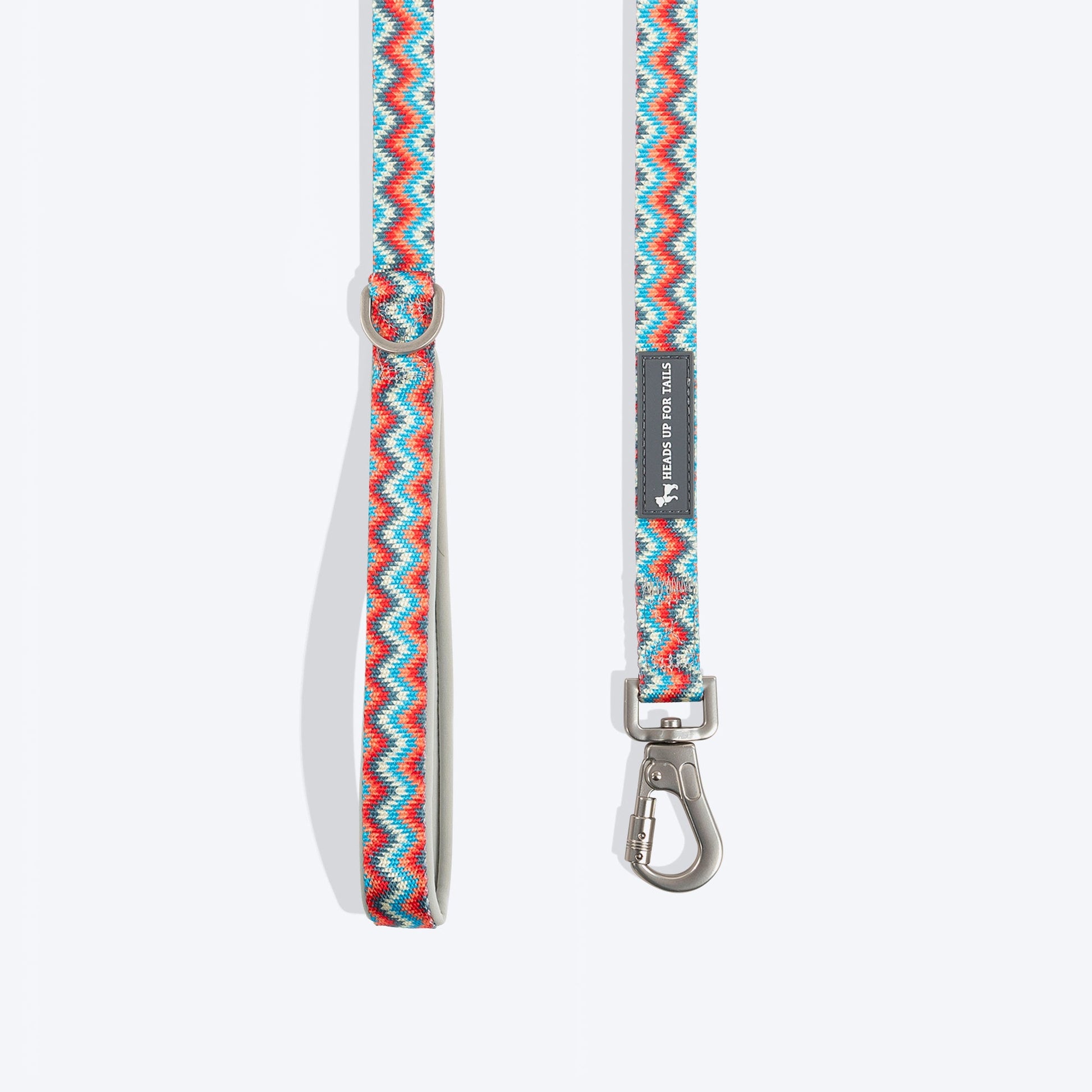 HUFT Zig Zag Twist Leash For Dog - Grey - Heads Up For Tails