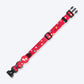 HUFT Polka Play Collar For Dog - Red - Heads Up For Tails