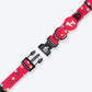 HUFT Polka Play Collar For Dog - Red - Heads Up For Tails
