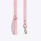 HUFT Pastel Pawprint Rain Friendly Dog Leash - Pink - 1.2 m - Heads Up For Tails