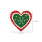 HUFT Christmas Darling Dog Collar Insert (Red and Green) - Heads Up For Tails