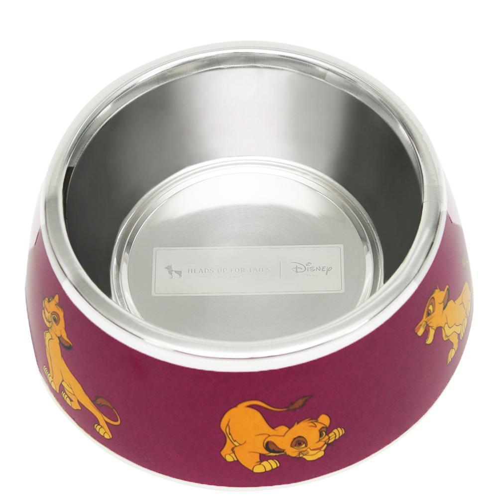 HUFT XÂ©Disney Simba Dinner Dog Bowl - Heads Up For Tails