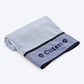 HUFT Cutest Microfiber Towel For Dogs & Cats - Light Blue - Heads Up For Tails
