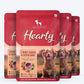 Hearty Chunky Chicken & Liver in Gravy dog wet food by Heads Up for Tails, 70 g, suitable for dogs over 3 months.