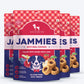 HUFT Jammies - Chicken Filled With Mixed Fruit Jam Dog Treats - 100 g - Heads Up For Tails