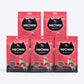 Meowsi by HUFT Chicken, Fish & Cranberry Power Bites Cat Treats, 50 gm, supports bladder health with high protein.