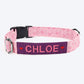 HUFT Personalised Soft Love Fabric Collar For Dogs With Free Bow Tie For Dogs - Heads Up For Tails
