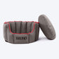 HUFT Personalised Cosy Puppy/Cat Bed - Grey - Heads Up For Tails