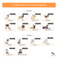 HUFT Double Sided Brush for Dogs & Cats - Orange - Heads Up For Tails