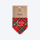 HUFT Santa Paws In Town Dog Bandana (Red and Green) - Heads Up For Tails