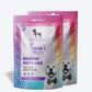 Sara's Doggie Treats Pawsome Party Pack, 200 gm, features 6 delicious variants for dogs, with a colorful packaging design.