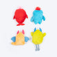 HUFT Mini Monsters Plush Toys for Cat â€“ Pack of 4 - Heads Up For Tails