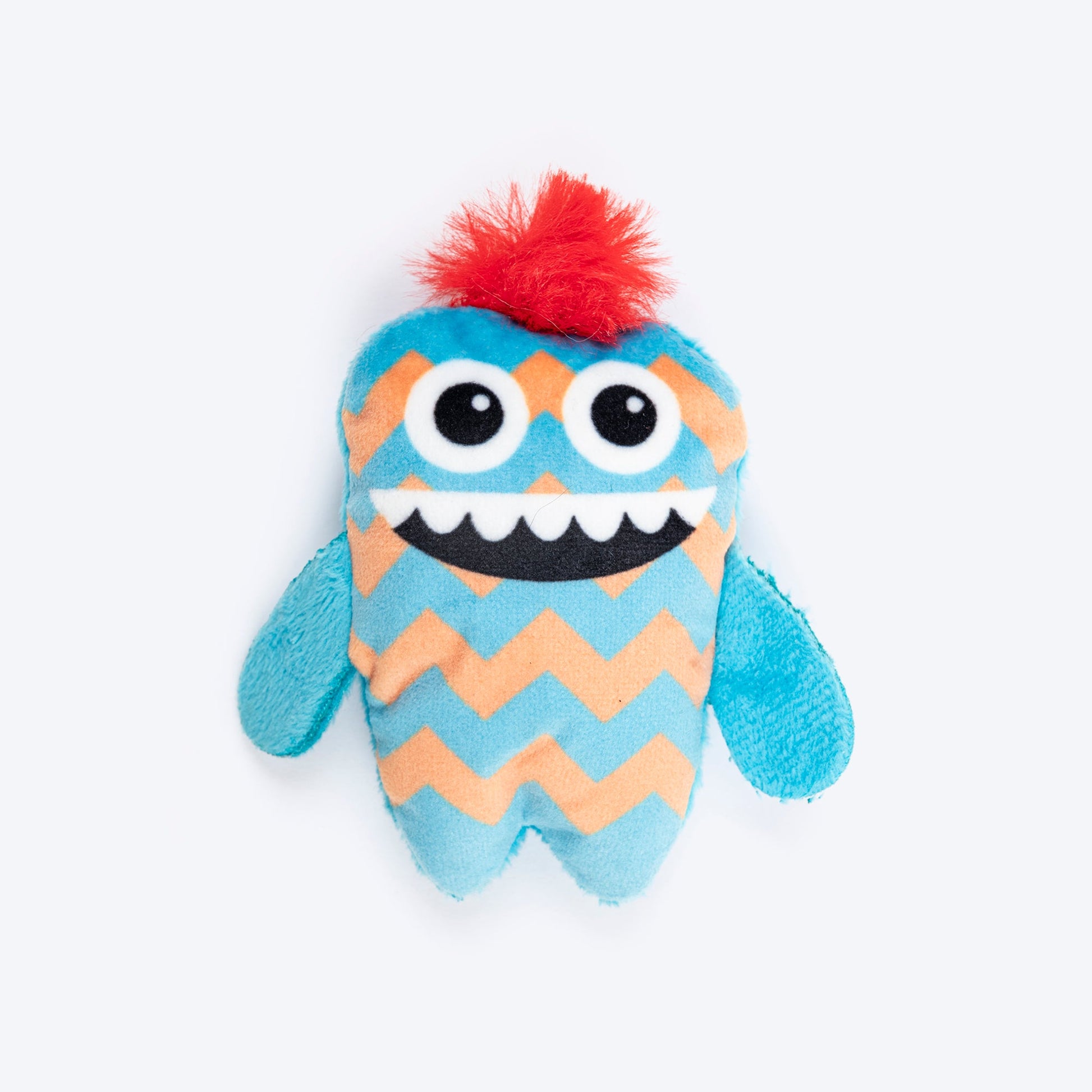 HUFT Mini Monsters Plush Toys for Cat â€“ Pack of 4 - Heads Up For Tails