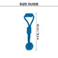 HUFT Tuggables Power Pull Rope Toy For Dog - Blue - Heads Up For Tails