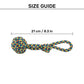 HUFT Swing & Fling Rope Toy For Dog - Multicolour - Heads Up For Tails