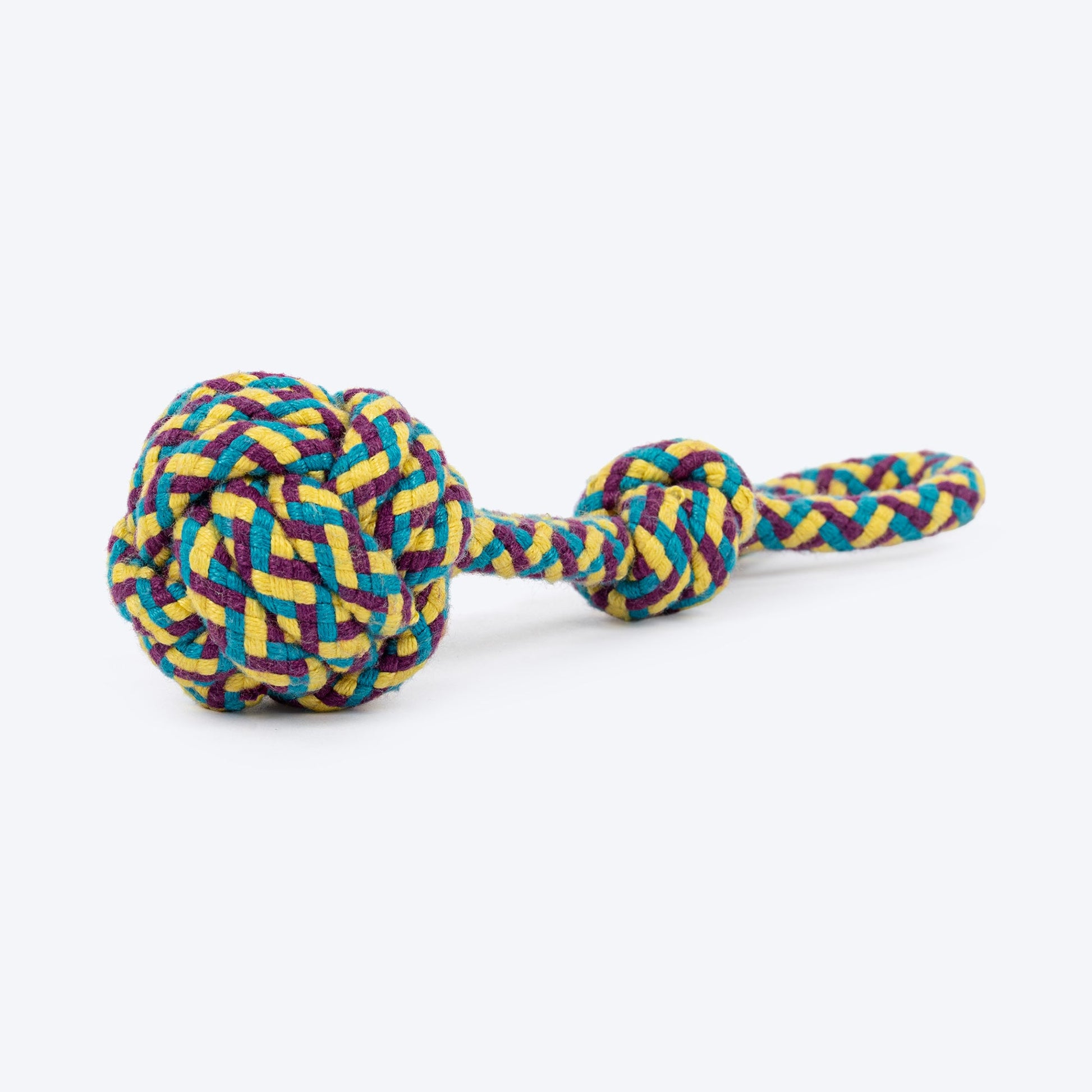 HUFT Swing & Fling Rope Toy For Dog - Multicolour - Heads Up For Tails