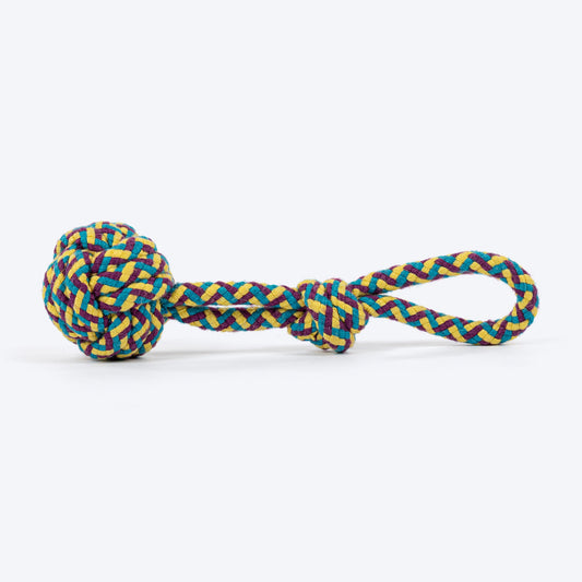 HUFT Swing & Fling Rope Toy For Dog - Multicolour - Heads Up For Tails