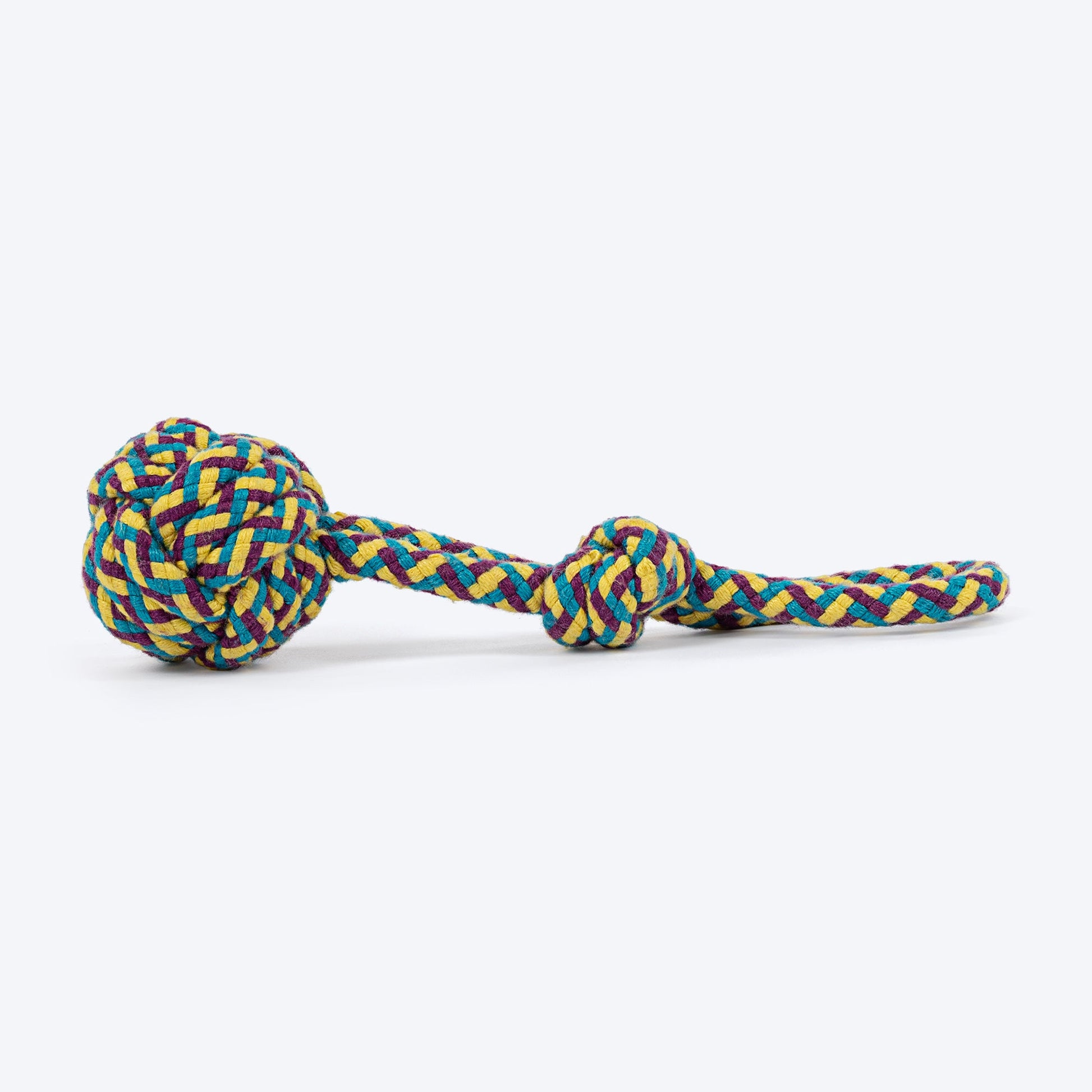 HUFT Swing & Fling Rope Toy For Dog - Multicolour - Heads Up For Tails