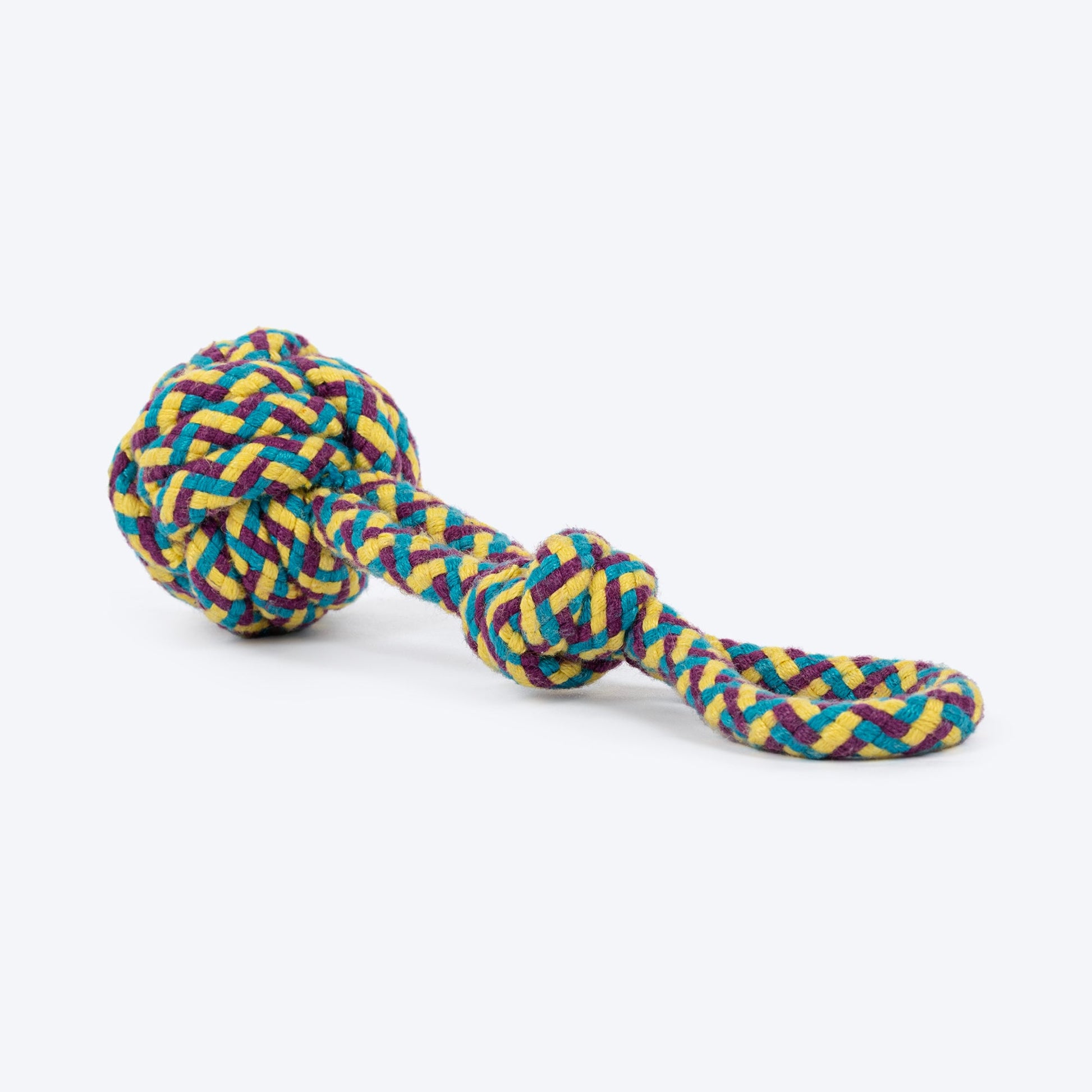 HUFT Swing & Fling Rope Toy For Dog - Multicolour - Heads Up For Tails