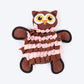 HUFT Ollie the Owl Snuffle Toy for Dog - Pink & Brown - Heads Up For Tails