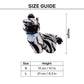 HUFT Zebra Zoom Plush Toy For Dog - Black & White - Heads Up For Tails