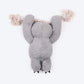 HUFT Sleepy Sloth Plush Toy for Dog - Grey - Heads Up For Tails