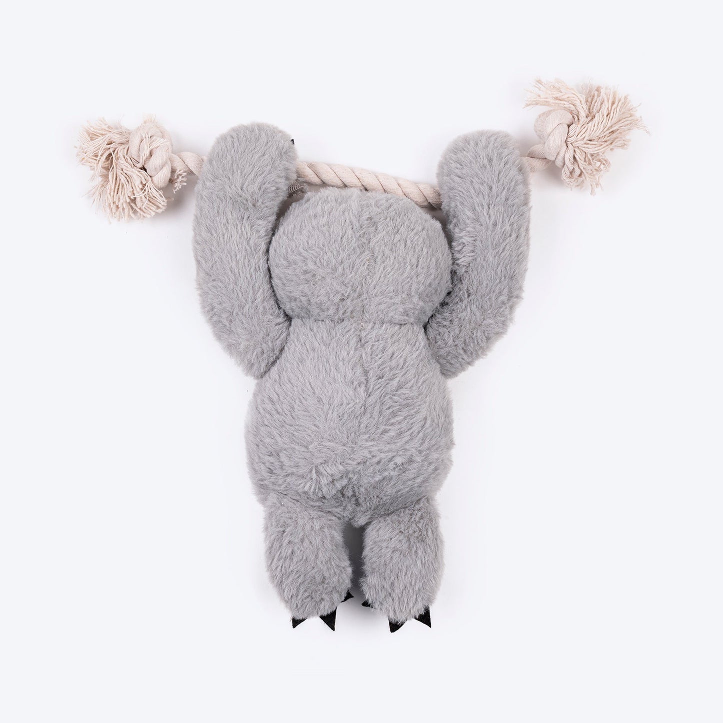 HUFT Sleepy Sloth Plush Toy for Dog - Grey - Heads Up For Tails