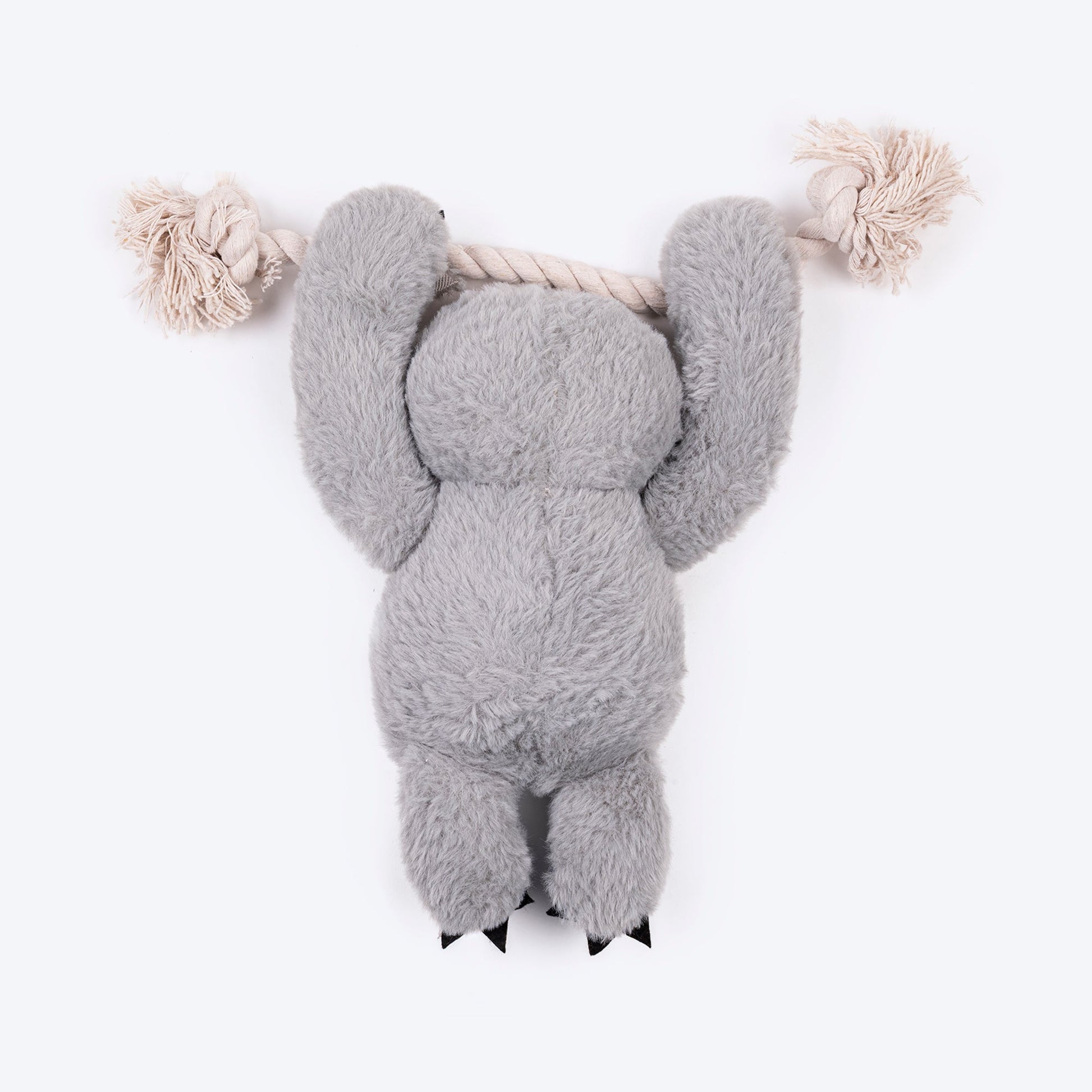 HUFT Sleepy Sloth Plush Toy for Dog - Grey - Heads Up For Tails