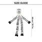HUFT Debra The Zebra Squeaky Plush Toy For Dog - Multicolor - Heads Up For Tails