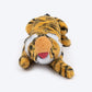 HUFT Wild Tiggy Squeaky Plush Toy For Dog - Yellow - Heads Up For Tails