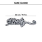 HUFT Wild Leo Squeaky Plush Toy For Dog - Grey - Heads Up For Tails
