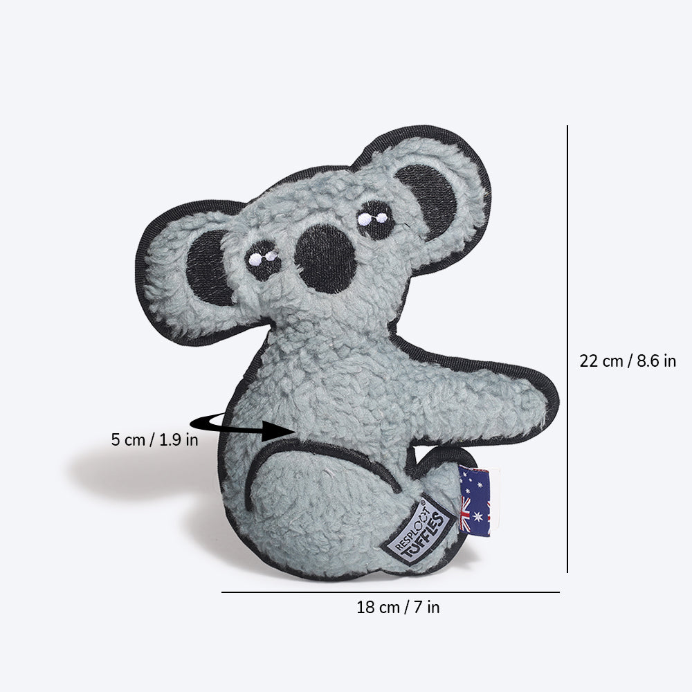 RESPLOOTÂ® Tuffles Koala Dog Toy - Heads Up For Tails