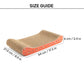 HUFT Feline Frenzy Cat Scratcher - Orange - Heads Up For Tails