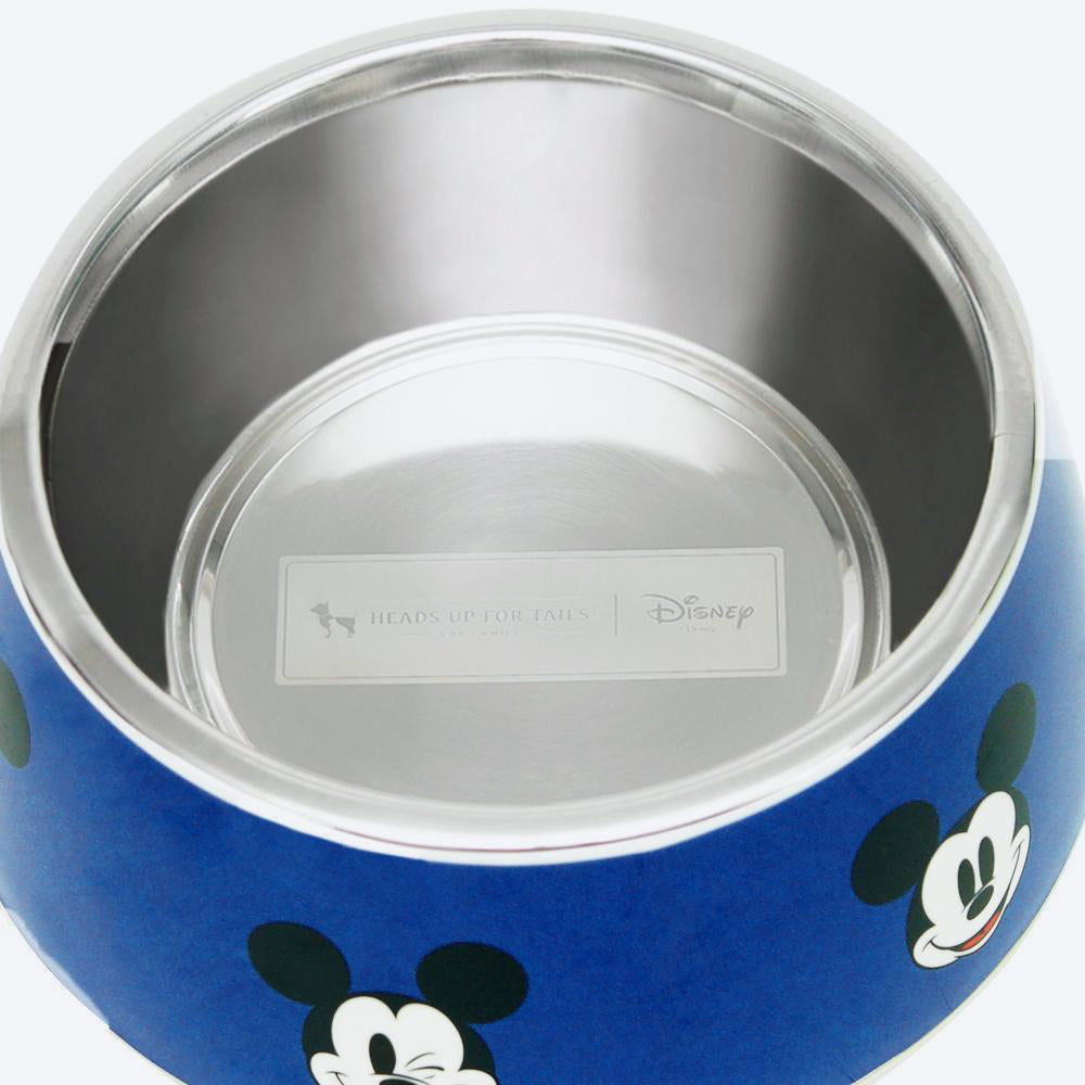 HUFT XÂ©Disney Mickey Dinner Dog Bowl - Heads Up For Tails