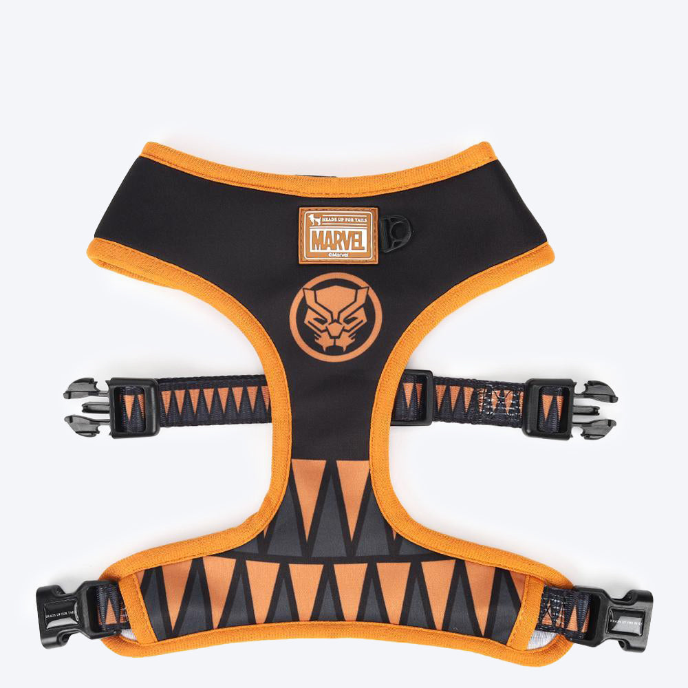 HUFT XÂ©Marvel Black Panther Reversible Dog Harness - Heads Up For Tails