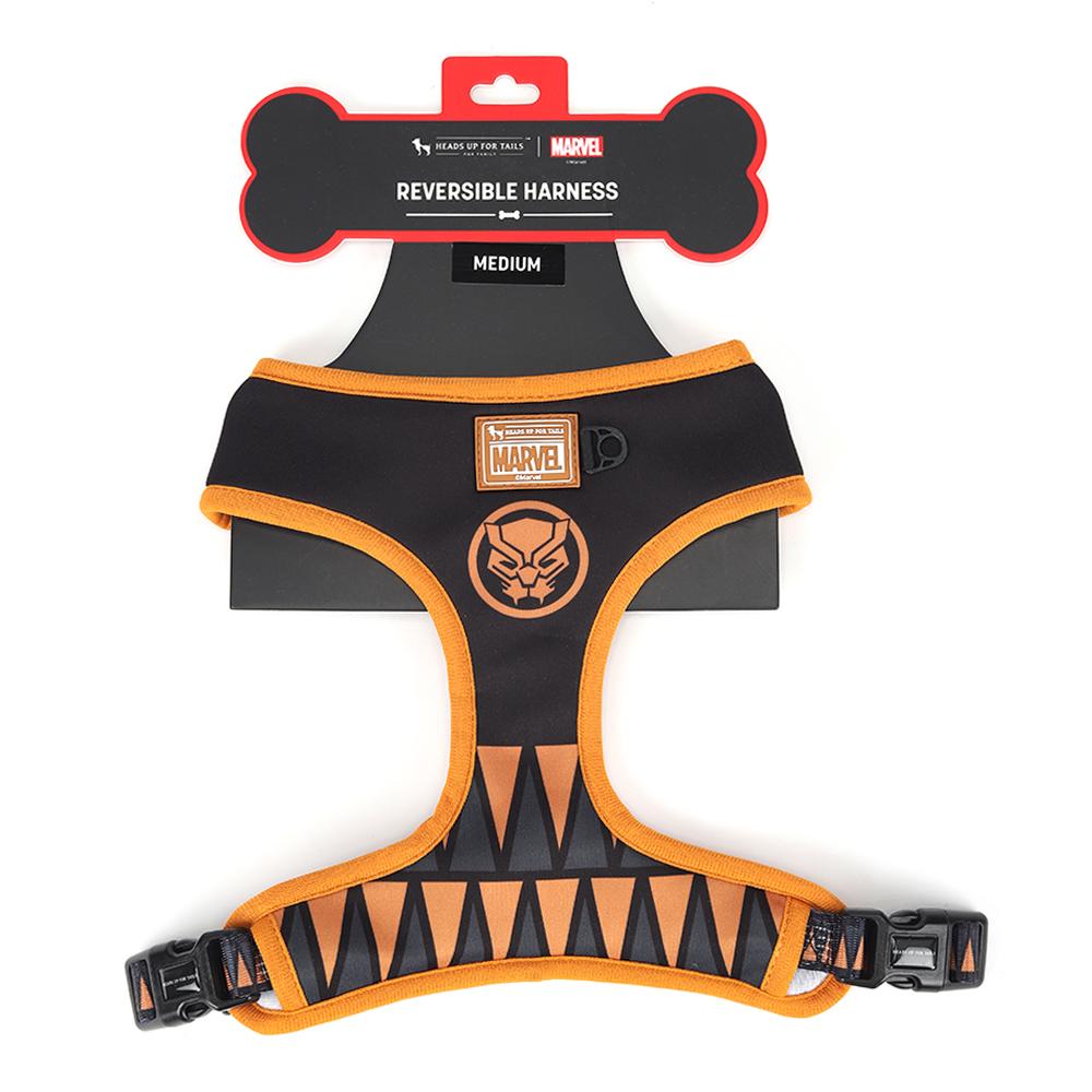 HUFT XÂ©Marvel Black Panther Reversible Harness - Heads Up For Tails